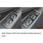Alzacristalli per auto in fibra di carbonio Un adesivo decorativo per Volvo XC90 2003-2007, guida a sinistra, Window Lift A, Left Drive