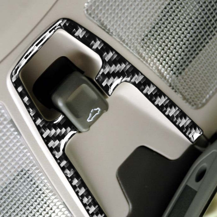 Luce da lettura per auto in fibra di carbonio Un adesivo decorativo per Volvo XC90 2003-2014, guida a destra e a sinistra universale, Reading Light A