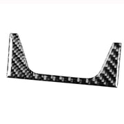 Adesivo decorativo per pannello di controllo posteriore in fibra di carbonio per auto per Volvo XC90 2003-2014, guida a destra e a sinistra universale, Rear Control Panel