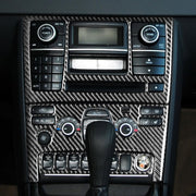 Set pannello di controllo in fibra di carbonio per auto B Adesivo decorativo per Volvo XC90 2003-2014, guida a destra e a sinistra universale, Control Panel Set B