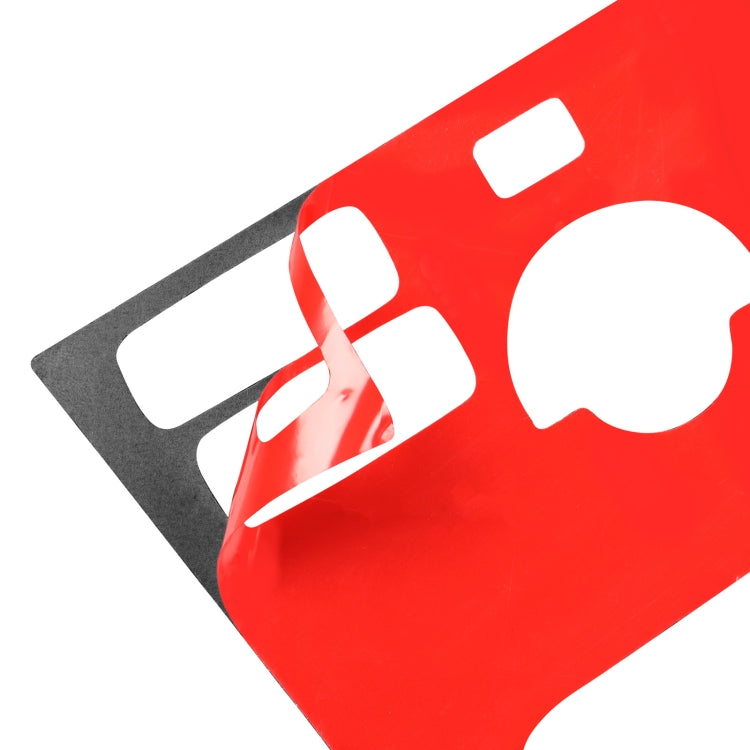 Pannello aria condizionata per auto in fibra di carbonio Un adesivo decorativo per Volvo XC90 2003-2014, guida a destra e a sinistra universale, Air Conditioning Panel A