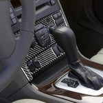 Pannello aria condizionata per auto in fibra di carbonio Un adesivo decorativo per Volvo XC90 2003-2014, guida a destra e a sinistra universale, Air Conditioning Panel A