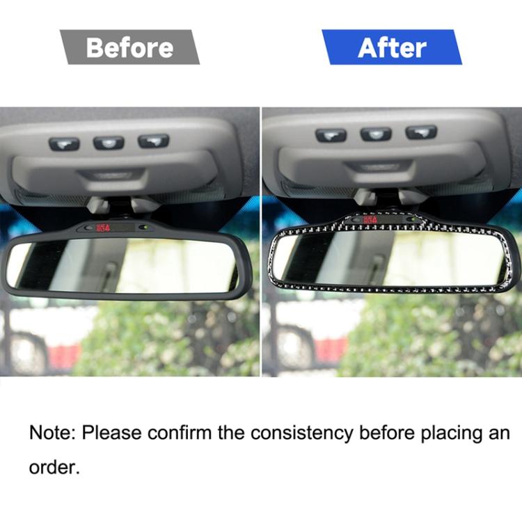 Adesivo decorativo per specchietto retrovisore in fibra di carbonio per auto per Volvo XC90 2003-2014, guida a destra e a sinistra universale, Rearview Mirror