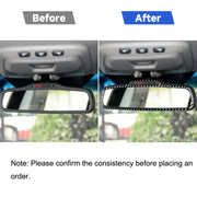 Adesivo decorativo per specchietto retrovisore in fibra di carbonio per auto per Volvo XC90 2003-2014, guida a destra e a sinistra universale, Rearview Mirror
