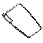 Adesivo decorativo per uscita aria su due lati in fibra di carbonio per auto per Volvo XC90 2003-2014, guida a destra e a sinistra universale, Two Sides Air Outlet