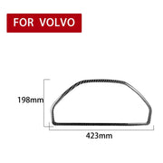 Adesivo decorativo tachimetro per auto in fibra di carbonio per Volvo XC90 2003-2014, guida a destra e a sinistra universale, Speedometer