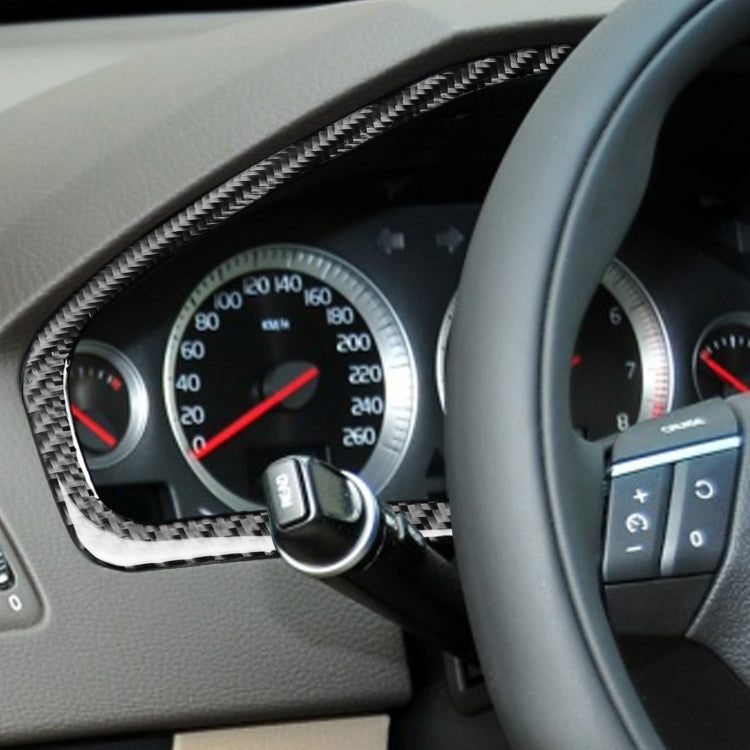 Adesivo decorativo tachimetro per auto in fibra di carbonio per Volvo XC90 2003-2014, guida a destra e a sinistra universale, Speedometer