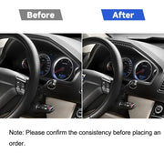 Adesivo decorativo tachimetro per auto in fibra di carbonio per Volvo XC90 2003-2014, guida a destra e a sinistra universale, Speedometer