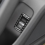 Adesivo per interruttore bagagliaio per auto in fibra di carbonio per Audi A6L / A7 2019-, guida a destra e a sinistra universale, Trunk Switch