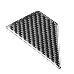 Adesivo decorativo per porta interna in fibra di carbonio per auto per Audi A6L / A7 2019-, guida a destra e a sinistra universale, Inner Door Bowl