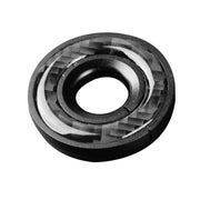 Adesivo decorativo per anello di accensione in fibra di carbonio per auto per Volkswagen Beetle 2012-2019, guida a destra e a sinistra universale, Ignition Ring