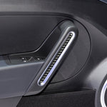 Adesivo decorativo per porta in fibra di carbonio per auto per Volkswagen Beetle 2012-2019, guida a destra e a sinistra universale, Door