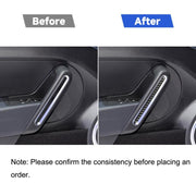 Adesivo decorativo per porta in fibra di carbonio per auto per Volkswagen Beetle 2012-2019, guida a destra e a sinistra universale, Door