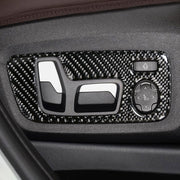 Maniglia per porta ad alte prestazioni M in fibra di carbonio per auto, adesivo decorativo per BMW G01 X3 2018-2020 / G02 X4 2019-2020, guida a destra e a sinistra universale, Door Handle A