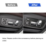 Maniglia per porta ad alte prestazioni M in fibra di carbonio per auto, adesivo decorativo per BMW G01 X3 2018-2020 / G02 X4 2019-2020, guida a destra e a sinistra universale, Door Handle A