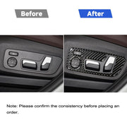 Maniglia per porta ad alte prestazioni M in fibra di carbonio per auto, adesivo decorativo per BMW G01 X3 2018-2020 / G02 X4 2019-2020, guida a destra e a sinistra universale, Door Handle A