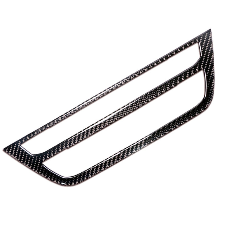 Adesivo decorativo CD per climatizzatore per auto in fibra di carbonio per pannello di controllo M Performance per BMW G01 X3 2018-2020 / G02 X4 2019-2020, guida a destra e a sinistra universale, Air Conditioner CD Control Panel A