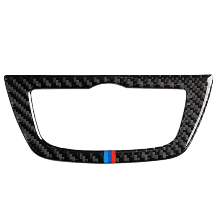 Adesivo decorativo in fibra di carbonio per interruttore fari BMW