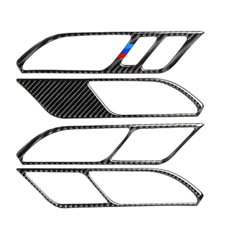 Adesivo decorativo fibra di carbonio per maniglia BMW X3 G01 e X4
