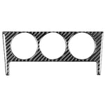 Pulsante dell'aria condizionata per auto in fibra di carbonio Un adesivo decorativo per Subaru BRZ / Toyota 86 2017-2019, guida a destra e a sinistra universale, Air Conditioning Button A