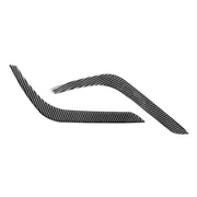 2 Pz/set Adesivo Decorativo per Sopracciglia per Faro in Fibra di Carbonio per Toyota Tundra 2014-2018, Guida a Sinistra Destra, Headlight Eyebrow