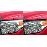 2 Pz/set Adesivo Decorativo per Sopracciglia per Faro in Fibra di Carbonio per Toyota Tundra 2014-2018, Guida a Sinistra Destra, Headlight Eyebrow
