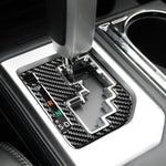 Adesivo decorativo indicatore di marcia per auto in fibra di carbonio per Toyota Tundra 2014-2018, guida a sinistra destra universale, Gear Indicator