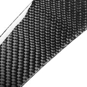 2 pezzi/set adesivo decorativo per sopracciglio lampada per auto in fibra di carbonio per Infiniti Q50 2014-2019, versione con colla a goccia, For Infiniti Q50 2014-2019