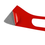 2 pezzi/set adesivo decorativo per sopracciglio lampada per auto in fibra di carbonio per BMW E60 Serie 5 2004-2010, versione con colla a goccia, For BMW E60 5 Series 2004-2010
