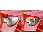 2 Pz/set Adesivo Decorativo per Sopracciglia Lampada Posteriore in Fibra di Carbonio per Toyota GT86 / Subaru BRZ 2012-2016, Versione con Colla a Goccia, For Toyota GT86 2012-2016,Back