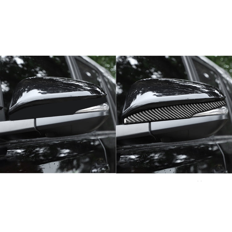 2 Pz/set Adesivo Decorativo per Specchietto retrovisore per auto in Fibra di Carbonio per Toyota 4Runner 2010-2020, Rearview Mirror