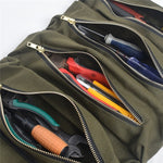 Borsa portaoggetti in tela multifunzione per auto, borsa per attrezzi portatile, borsa da tasca appesa, Multi-function Army Green, Multi-function Black, Multi-function Khaki