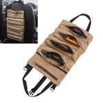 Borsa portaoggetti in tela multifunzione per auto, borsa per attrezzi portatile, borsa da tasca appesa, Multi-function Army Green, Multi-function Black, Multi-function Khaki