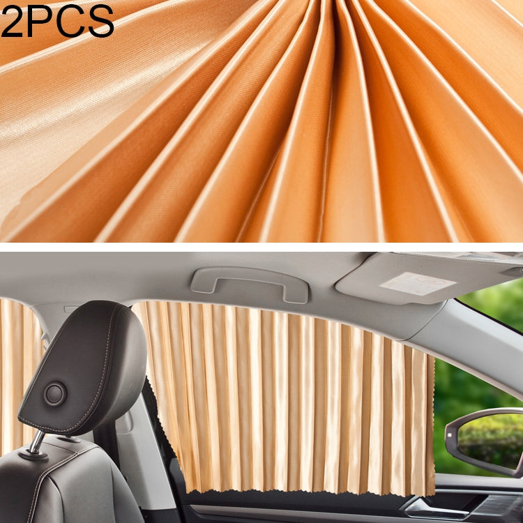 2 pezzi di copertura per parabrezza per tende parasole per auto per il sedile posteriore, Rear Seat, Black, Rear Seat, Gold, Rear Seat, Silver