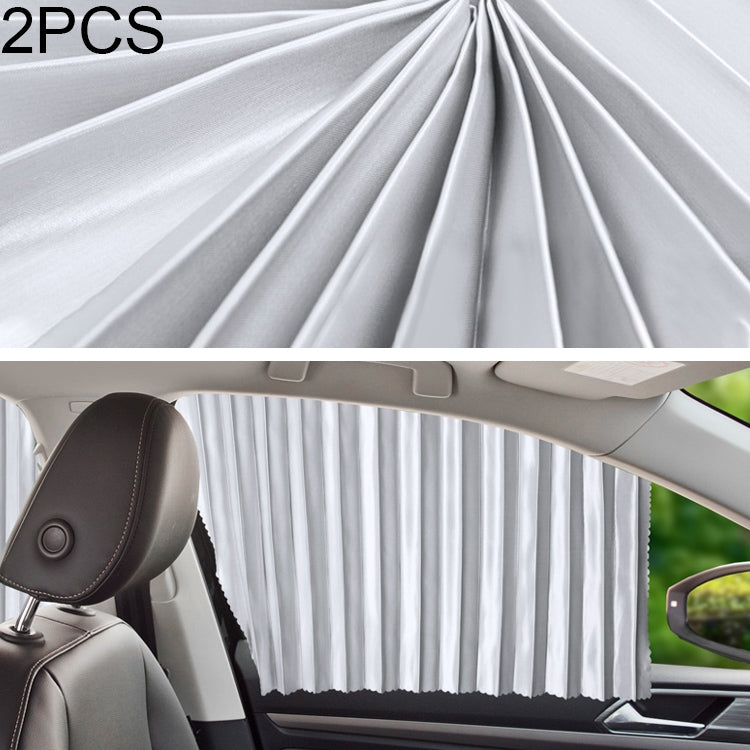 2 pezzi di copertura per parabrezza per tende parasole per auto per il sedile posteriore, Rear Seat, Black, Rear Seat, Gold, Rear Seat, Silver