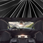Set di coperture per parabrezza per tende parasole per auto 4 in 1