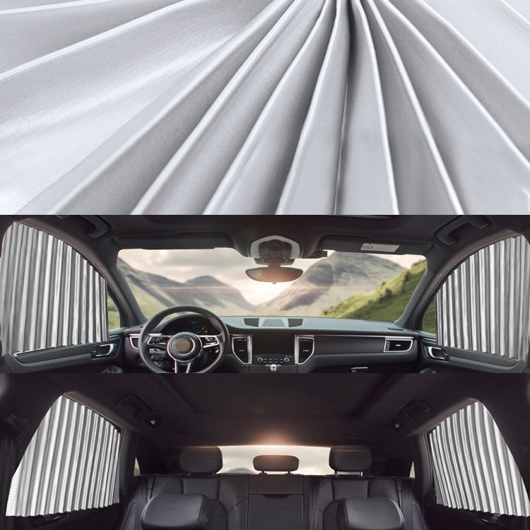 Set di coperture per parabrezza per tende parasole per auto 4 in 1