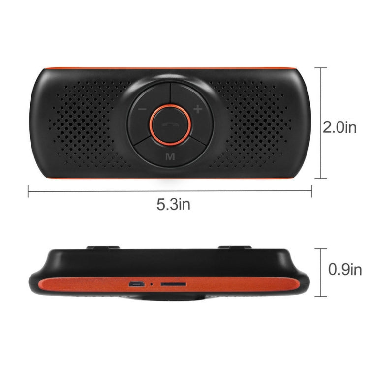 Lettore FM per lettore MP3 wireless Bluetooth per auto T826 per visiera parasole, T826