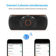 Lettore FM per lettore MP3 wireless Bluetooth per auto T826 per visiera parasole, T826