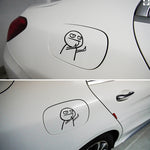 Adesivo decorativo personalità dei cartoni animati per auto, Personality