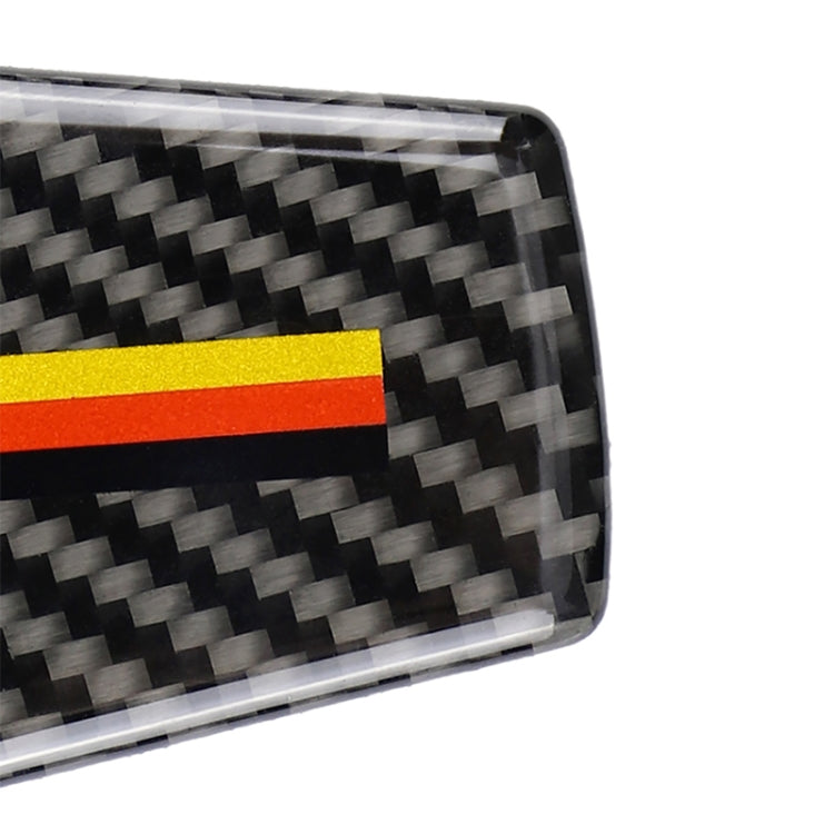 Adesivo volante in fibra di carbonio per BMW Z4 2009-2015