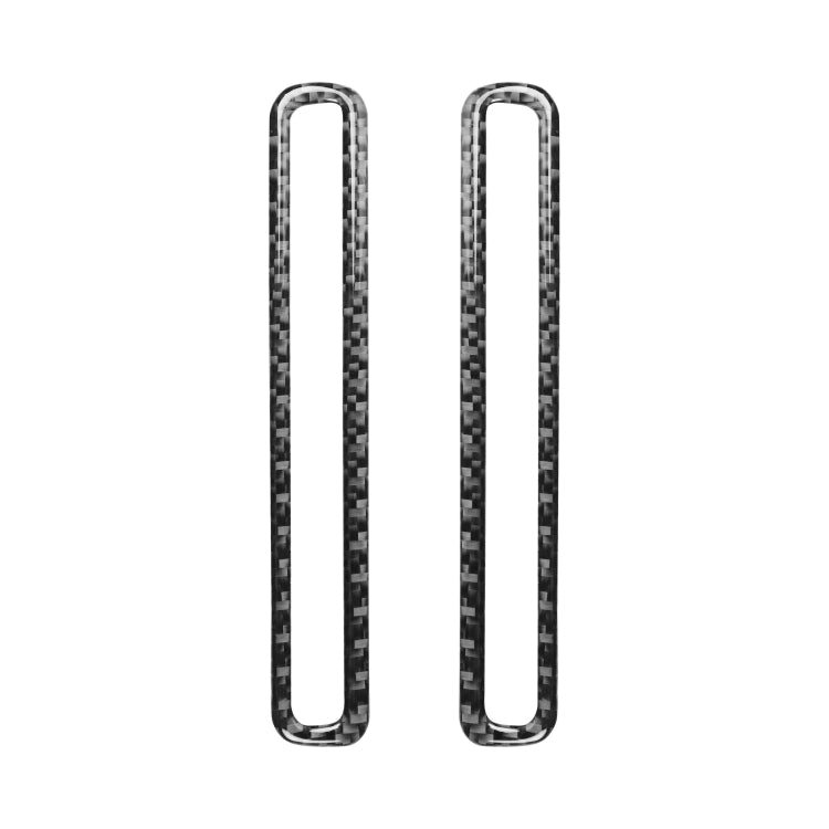 Adesivo decorativo per uscita aria portiera auto in fibra di carbonio per Dodge Challenger dal 2015 ad oggi, guida a sinistra, Door Air Outlet