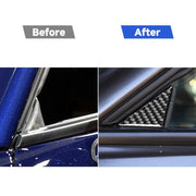 Adesivo decorativo per finestrino laterale sinistro destro per auto in fibra di carbonio per Dodge Challenger dal 2015 ad oggi, guida a sinistra, Left Right Side Window Posts