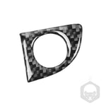 Adesivo decorativo per maniglia portaoggetti per copilota per auto in fibra di carbonio per Dodge Challenger dal 2015 ad oggi, guida a sinistra, Co-pilot Storage Handle