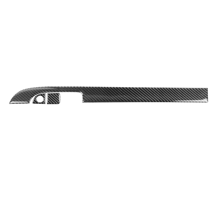 Set di scatole portaoggetti per copilota per auto in fibra di carbonio, adesivi decorativi per Dodge Challenger dal 2015 ad oggi, guida a sinistra, Co-pilot Storage Box Set
