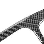 Adesivo decorativo per pannello grande dello strumento di controllo centrale per auto in fibra di carbonio per Dodge Challenger dal 2015 ad oggi, guida a sinistra, Central Control Instrument Large Panel