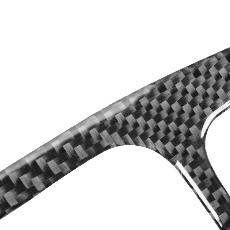 Adesivo decorativo per pannello grande dello strumento di controllo centrale per auto in fibra di carbonio per Dodge Challenger dal 2015 ad oggi, guida a sinistra, Central Control Instrument Large Panel