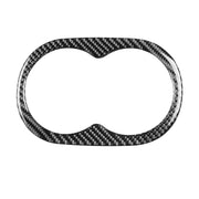 Adesivo decorativo per portabicchieri per corrimano posteriore per auto in fibra di carbonio per Dodge Challenger dal 2015 ad oggi, guida a sinistra, Rear Handrail Cup Holder