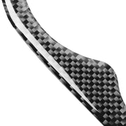 Adesivo decorativo per portabicchieri per corrimano posteriore per auto in fibra di carbonio per Dodge Challenger dal 2015 ad oggi, guida a sinistra, Rear Handrail Cup Holder