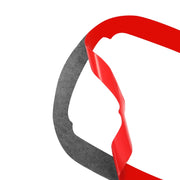 4 pezzi/set adesivi decorativi per schienale sedile auto in fibra di carbonio per Dodge Challenger dal 2015 ad oggi, guida a sinistra, Seat Back